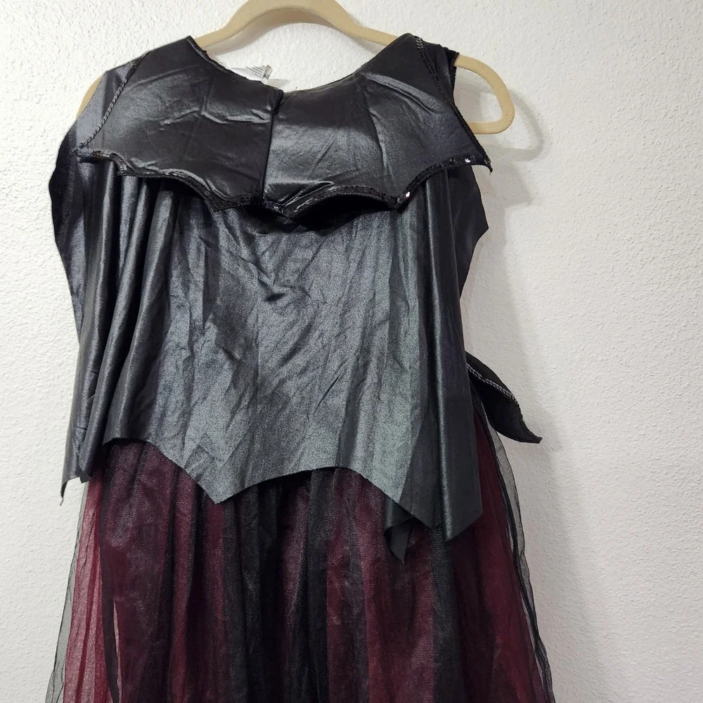 Vampire little‎ girls halloween dress Dracula size Large